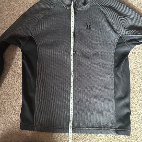 Spyder Men’s Quarter Zip Ski Tech Sweater-M - Picture 5 of 5